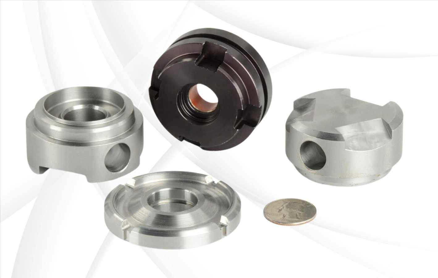 Aerospace precision-machined component